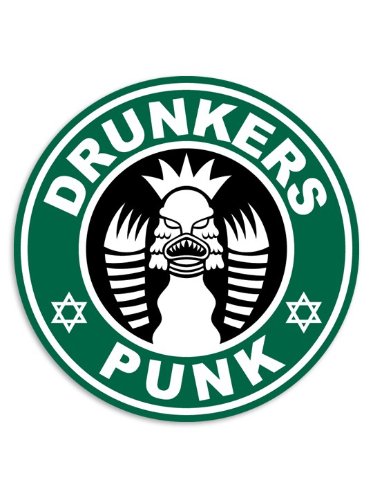 Punk Drunkers 半魚人ステッカー Doll