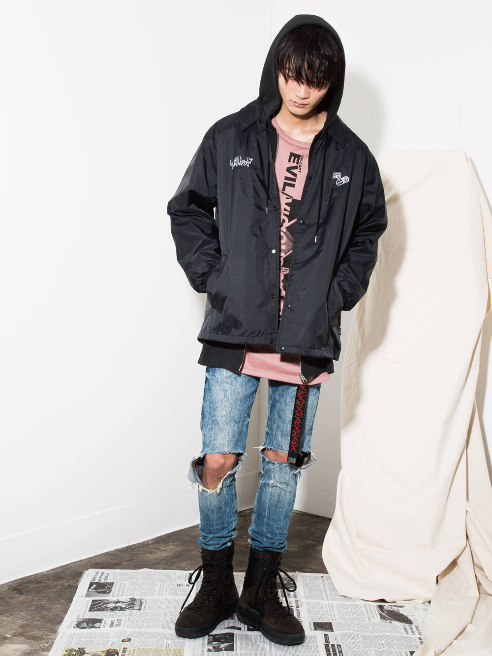 LILWHITE(dot) - -GRAM- COACH JKT | DOLL