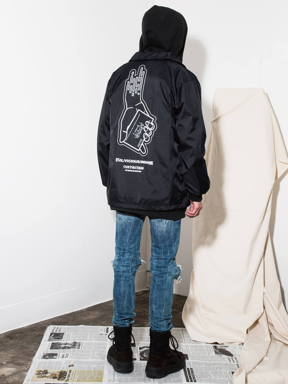 LILWHITE(dot) - -GRAM- COACH JKT | DOLL
