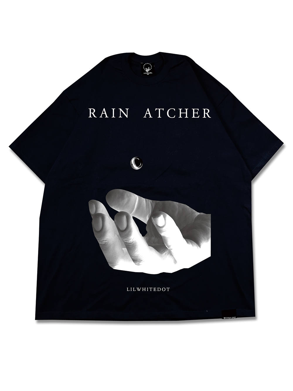 LILWHITE(dot) - -RAINCATCHER- EXTRA BIG TEE | DOLL