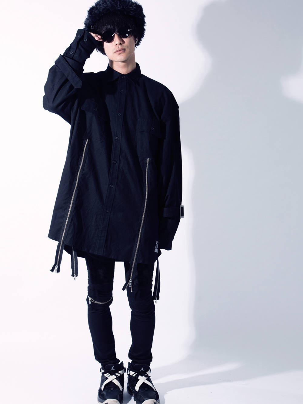 SILLENT FROM ME - MALCOLM -Zip Wide Shirts- | DOLL