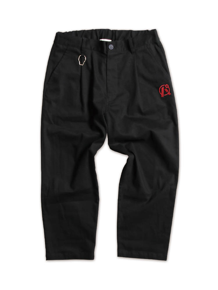 PUNK DRUNKERS XL 蛇パンツ ブラック/ターコイズ PUNK DRUNKERS