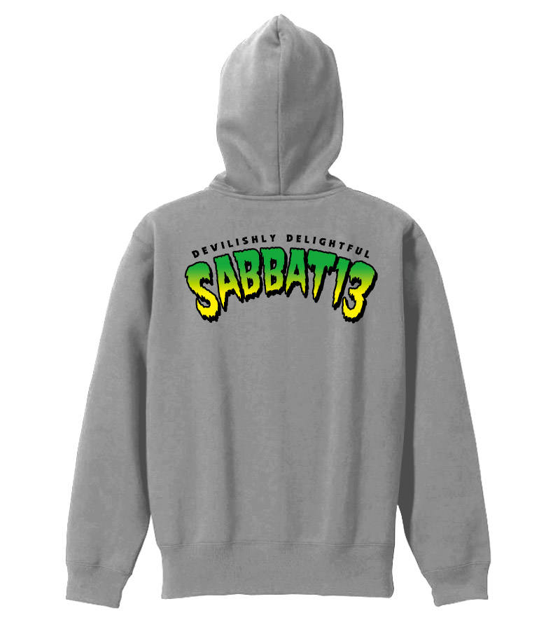 SABBAT13 - CRYPT ZIP-HOODIE | DOLL