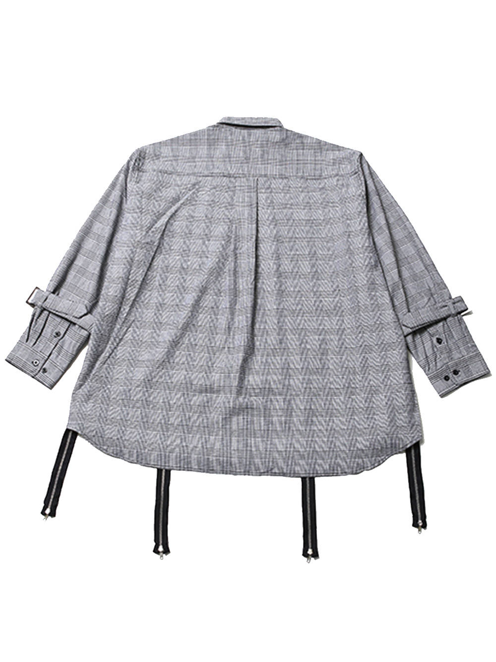 SILLENT FROM ME サイレントフロムミー ジップワイドシャツ SILLENT FROM ME - MALCOLM -Zip Wide Shirts- | DOLL