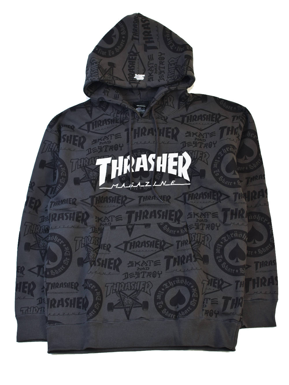 thrasher ウエア THRASHER - THRASHER×STARTER BLACK LABEL ALLOVER HOODIE | DOLL