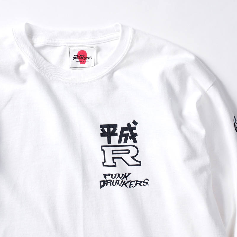 PUNK DRUNKERS - [PDSx仮面ライダー] 平成ライダー顔ロンTEE