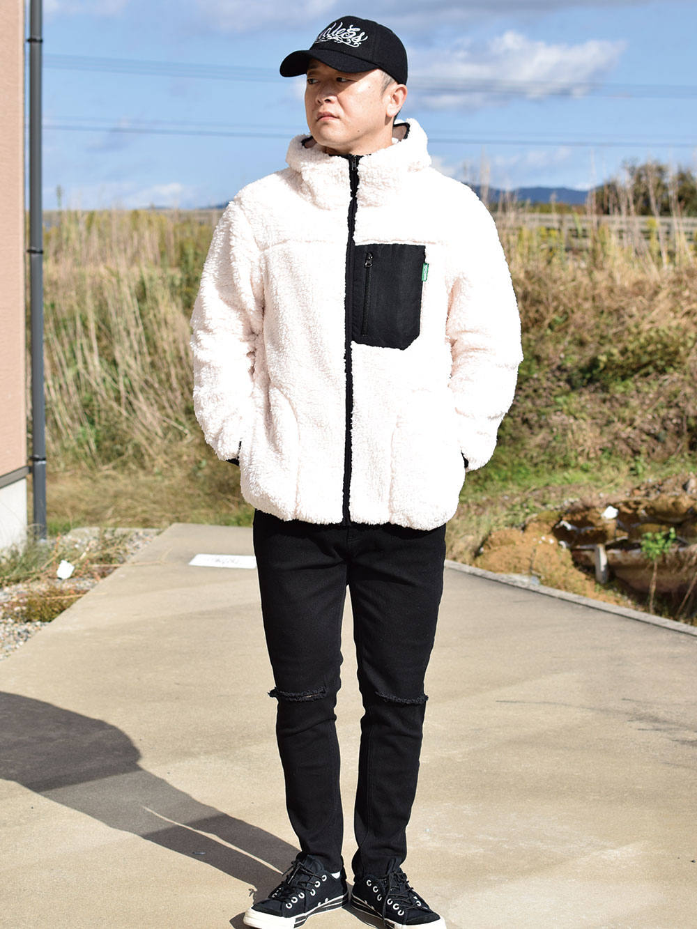 seedleSs - sd nylon boa fleece 3way jkt | DOLL