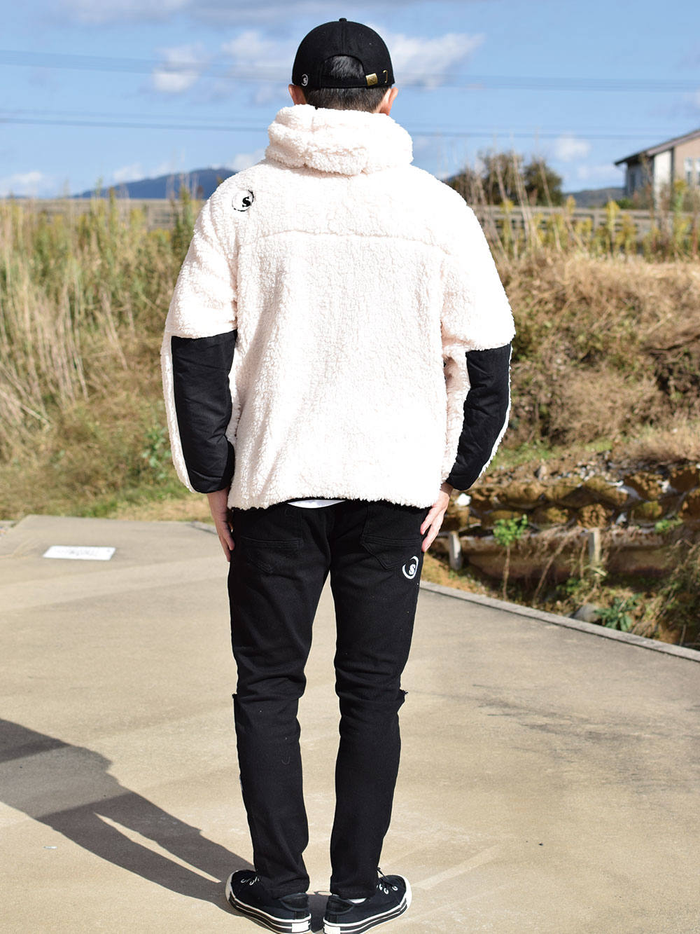 seedleSs - sd nylon boa fleece 3way jkt | DOLL