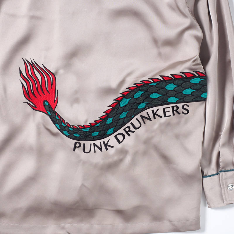 PUNK DRUNKERS ドラゴン開衿シャツ ドラゴン開衿シャツ | ALL ITEMS,PUNK DRUNKERS,PDS2020 | 鷹の